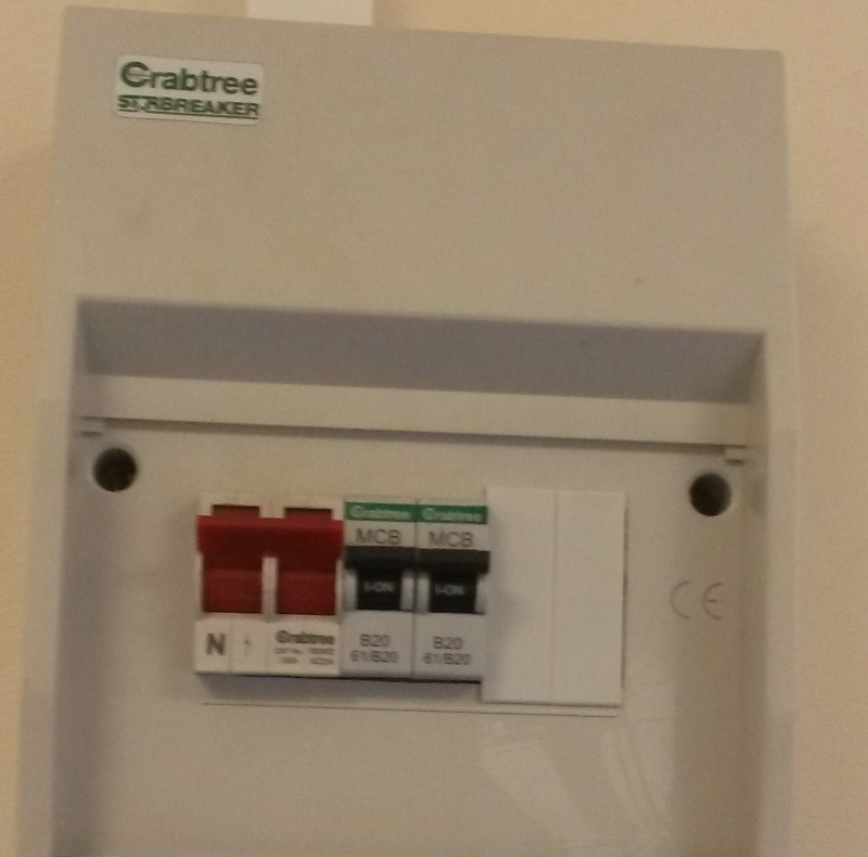 Main switch or fuse box