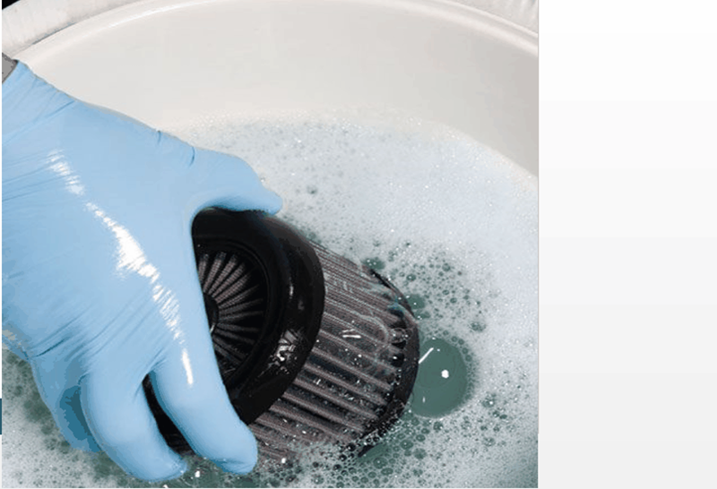 washing a hepa filter